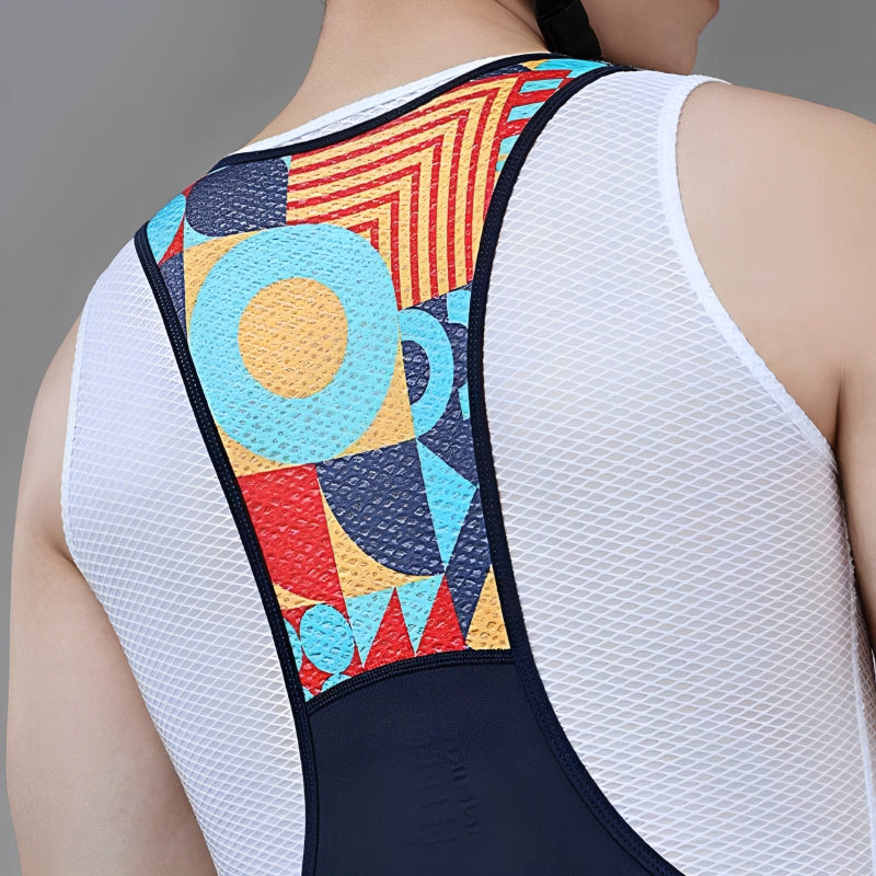 High-performance padded insert for men’s cycling bib shorts