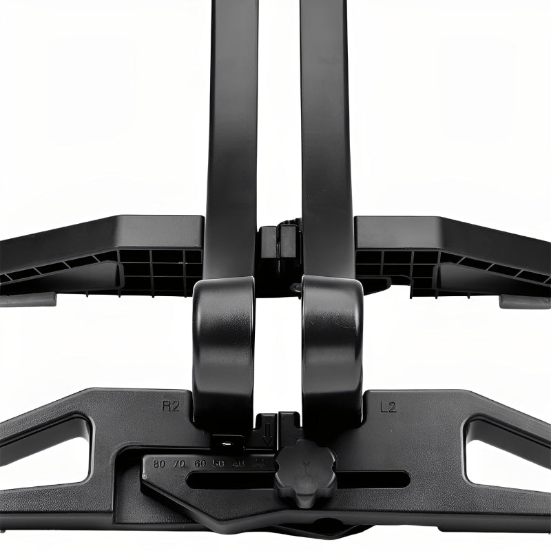 Bike-Stand Black adjustable stand on a white background