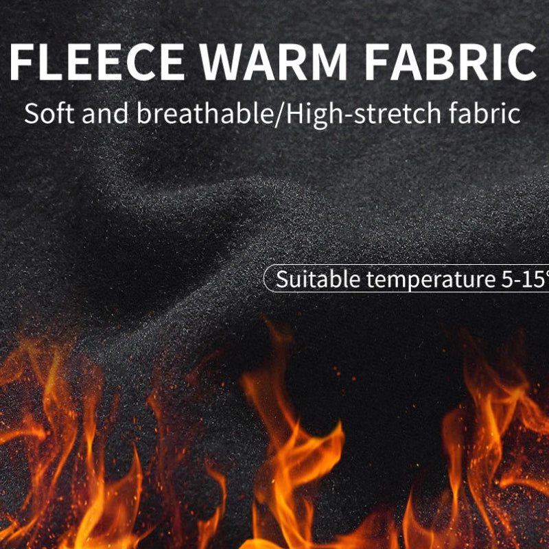 Fleece warm fabric with fire resistance features on a dark background