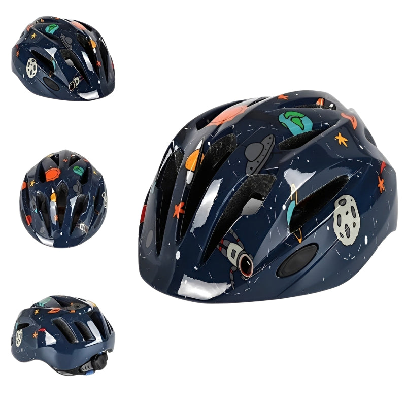 Childs Cycling Helmet – Lightweight Cartoon Bike Helmet for Kids – Velo Cycling Store