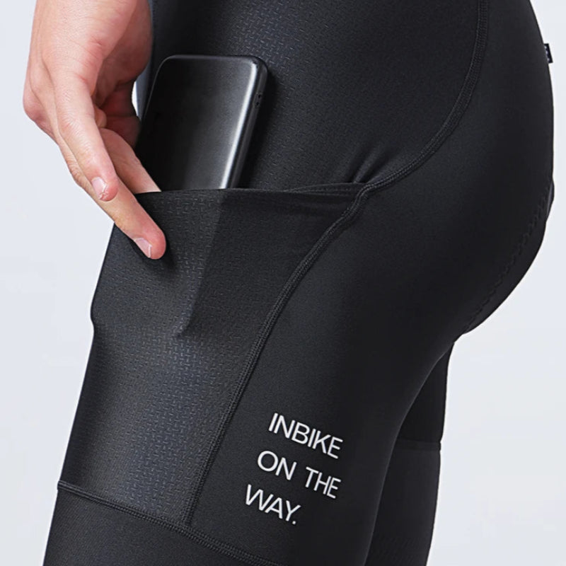 Cycle-Shorts-Bib black with pocket
