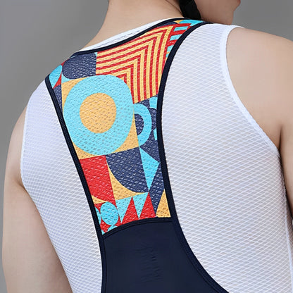 High-performance padded insert for men’s cycling bib shorts