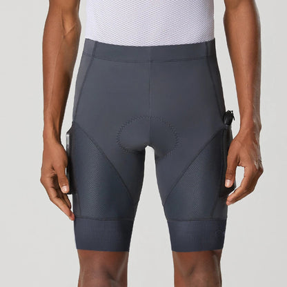 Cycling shorts 3D padded cushion comfort detail close-up