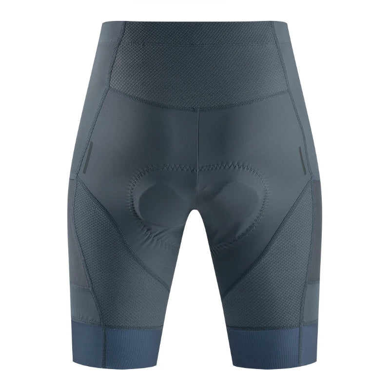 Cycling shorts 7cm laser-cut silicone leg grippers detail