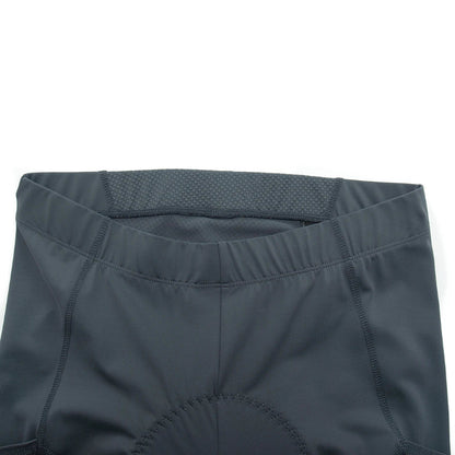 Men's gray cycling shorts with 2 pockets product view
