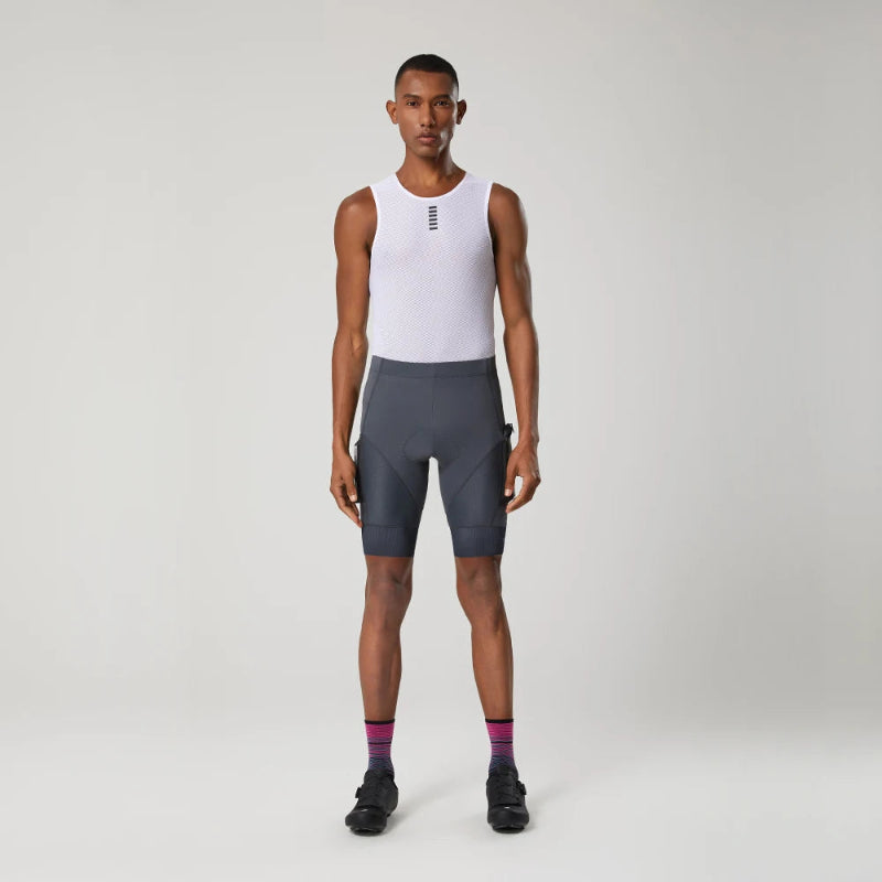 Men's cycling shorts 3D padded cushion cross-section view