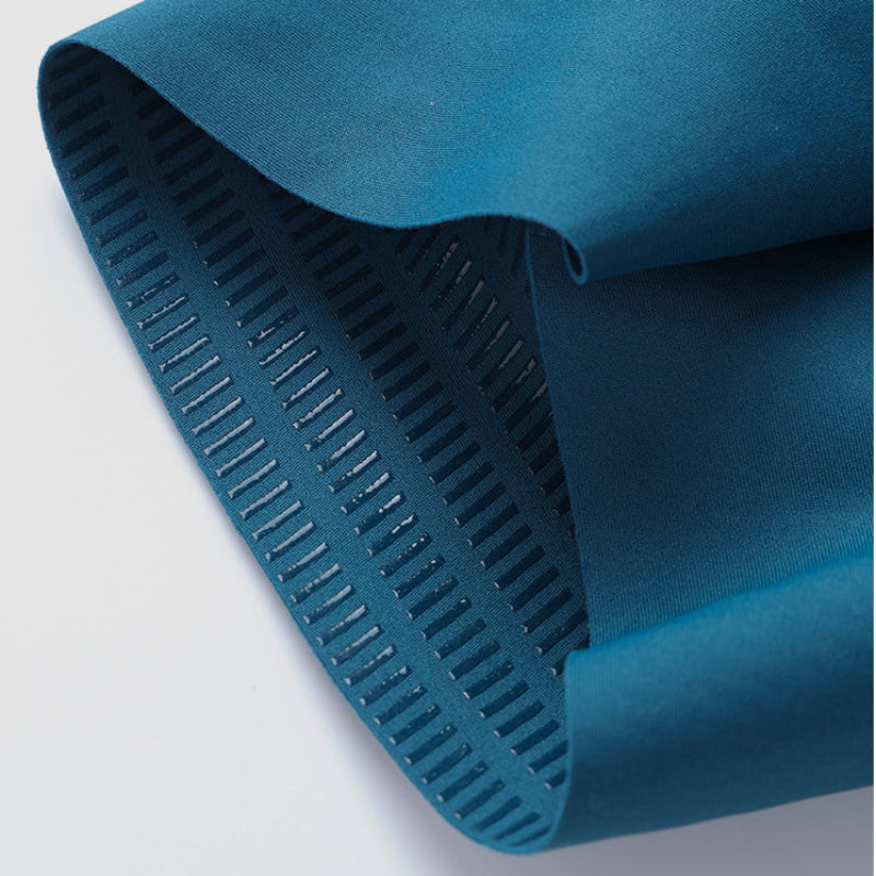 Cycling shorts non-slip leg rings friction resistance detail