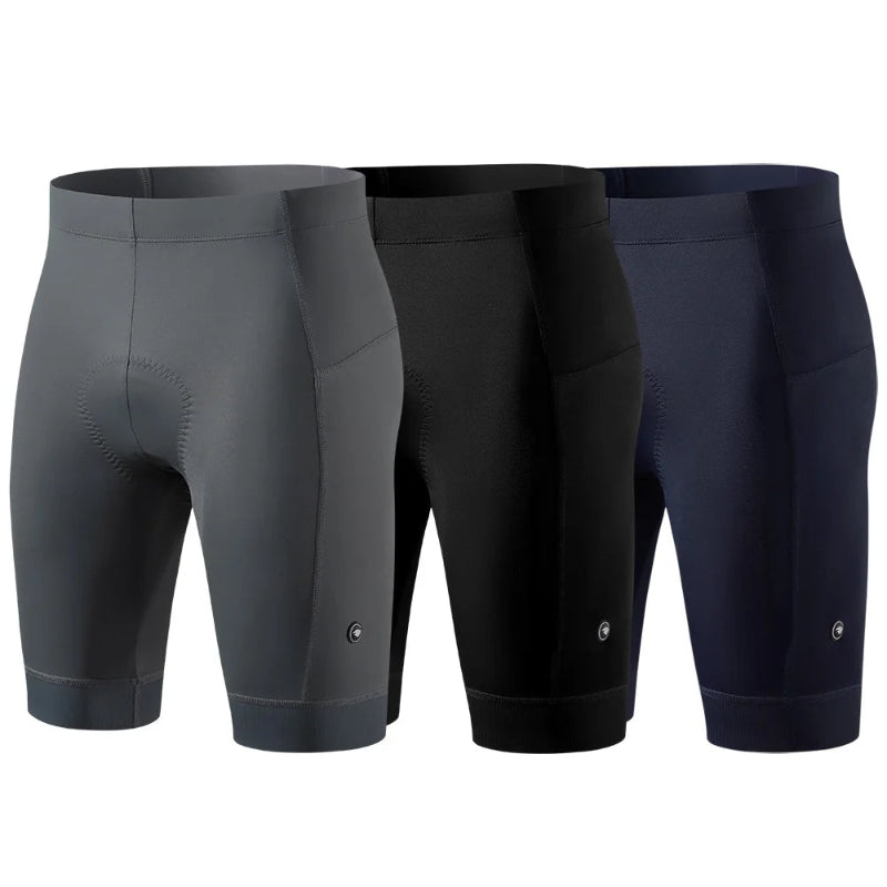 Men's cycling shorts tights black with Dolomiti 6H pad front view
