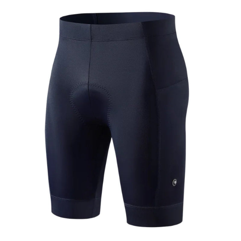 Cycling tights rear view showing reflective strips and pocket