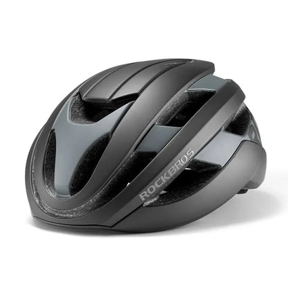 Black helmet on a white background