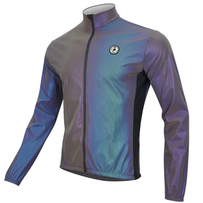 Cycling jacket with gradient design on a white background, featuring the Darevie brand.