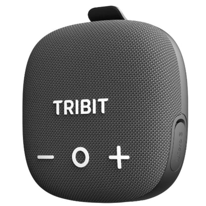 Black Tribit portable speaker on a white background