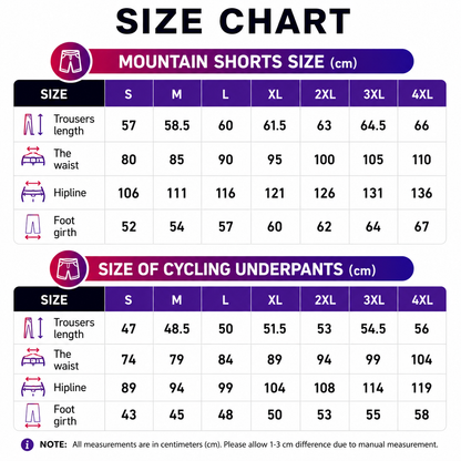 Padded Cycling Shorts - Men's - 4D Cushion and Quick Dry